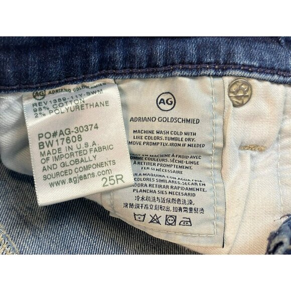 Adriano Goldschmied AG Jeans The Legging Ankle 25 R Super Skinny $225 MSRP - Picture 4 of 9